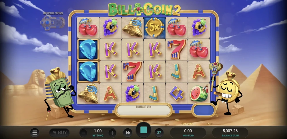 Bill and Coin 2 Mummy Mischief Slot